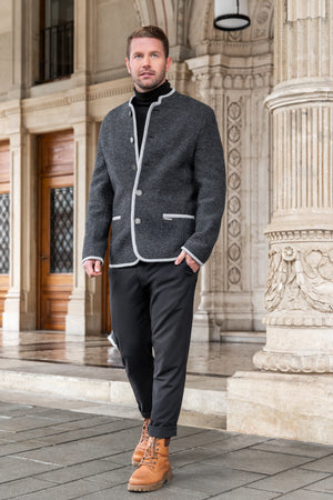 Tobias - Pure Felted Wool & Fully Lined Austrian Jacket