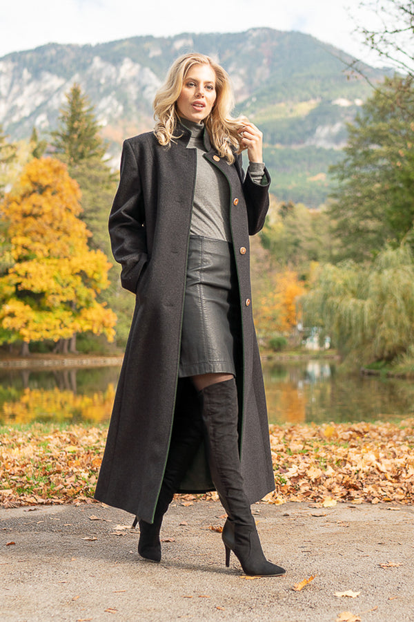 Wool Trench Coat Women Collection
