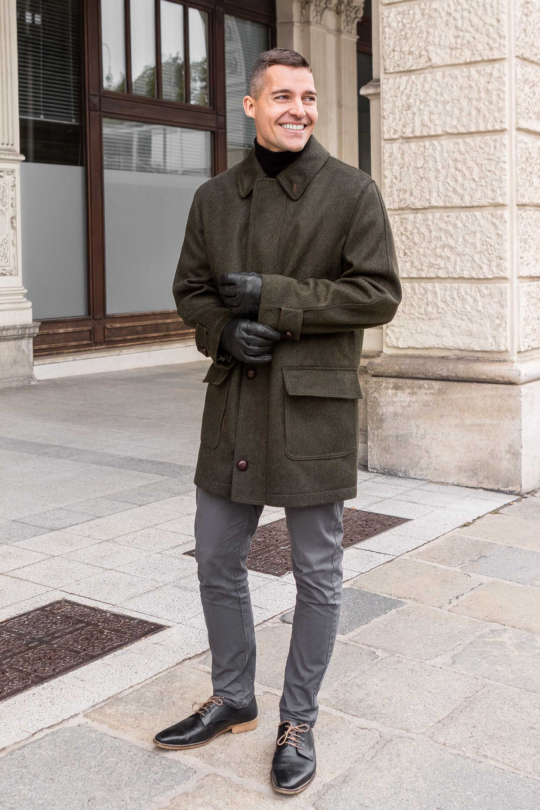 Liezen - Loden Wool Cruiser Winter Coat